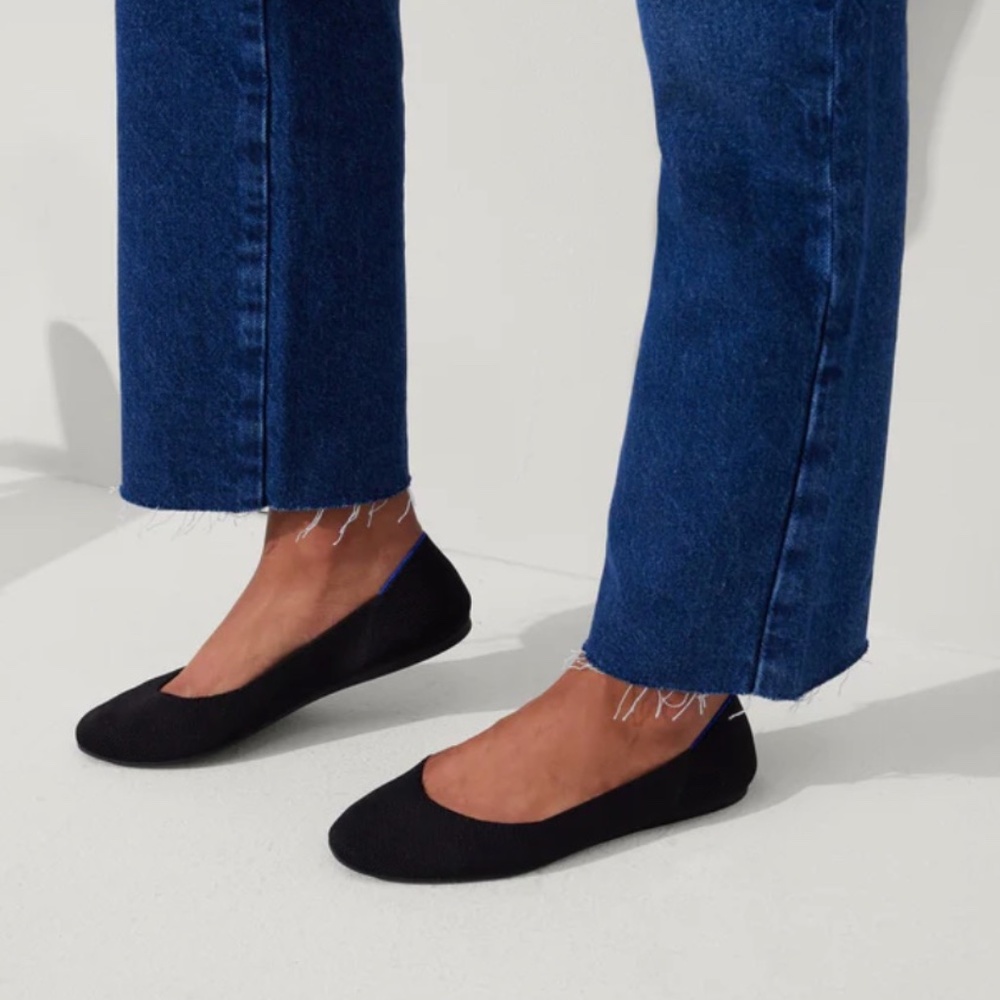 Rothy's "The Square" - Women's Shoes - black - 6.5